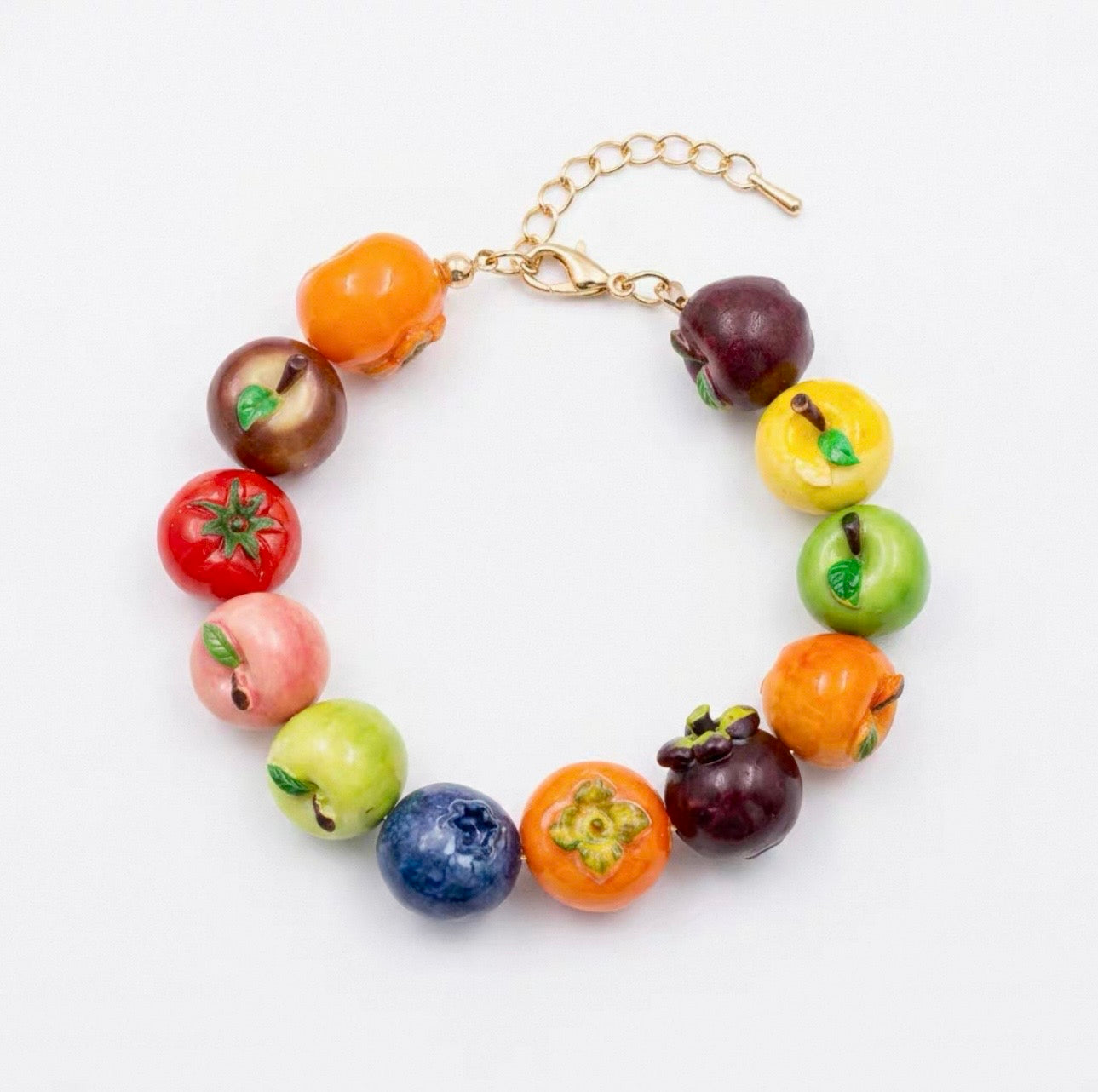 Fruit Charm Bracelet