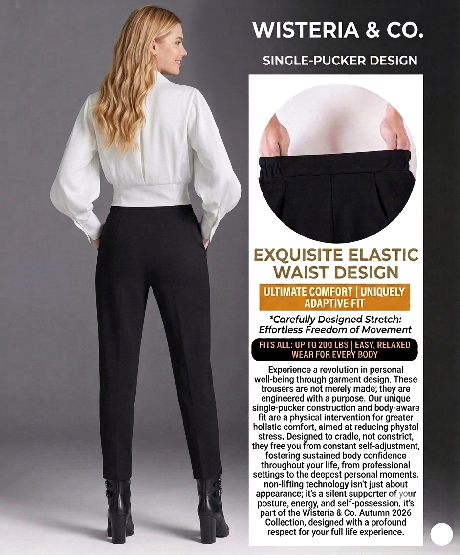 Monochrome Power Tapered Trousers