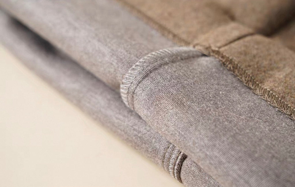 High-Waist Wide-Leg Wool Blend Suit Trousers