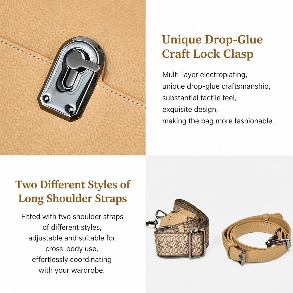 Full-Grain Leather Commuter Top Handle Bag
