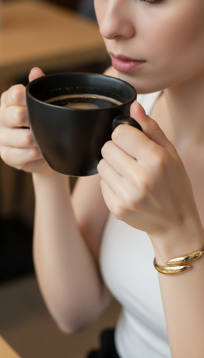 Gold Wrap Claw Bangle