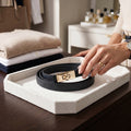 Black Saffiano Turn-Lock Belt