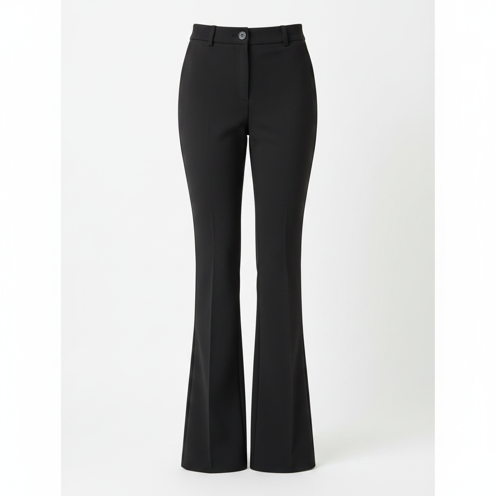 Flare Trousers Ghost Mannequin