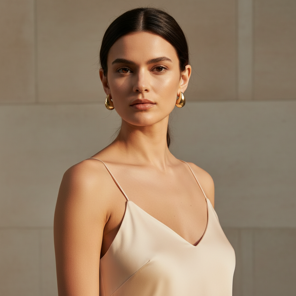 Gold Dome Earrings - Quiet Luxury Summer