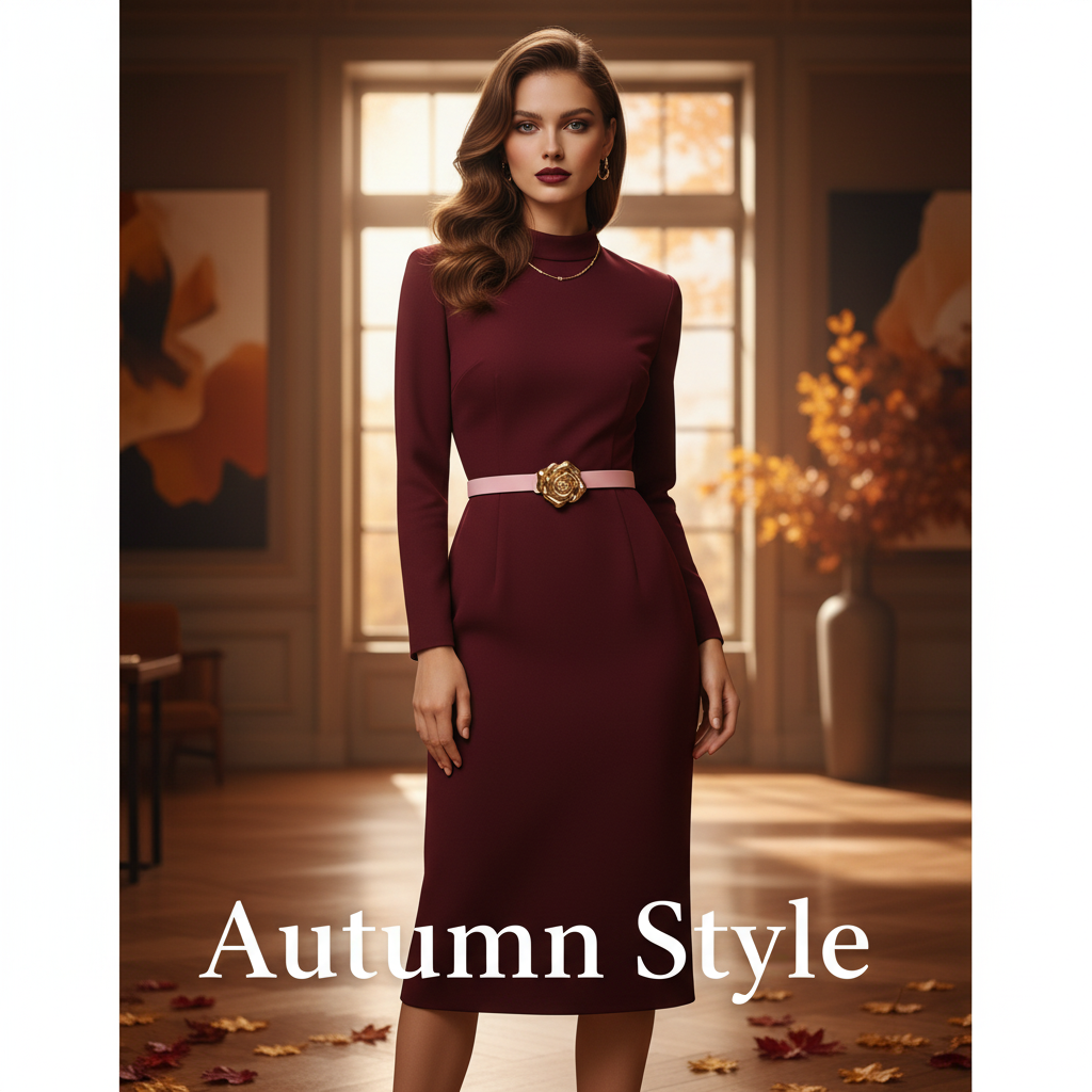Pink Rose Belt – Formal Autumn Style