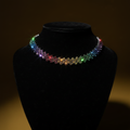 Rainbow Crystal Choker — Product Staging