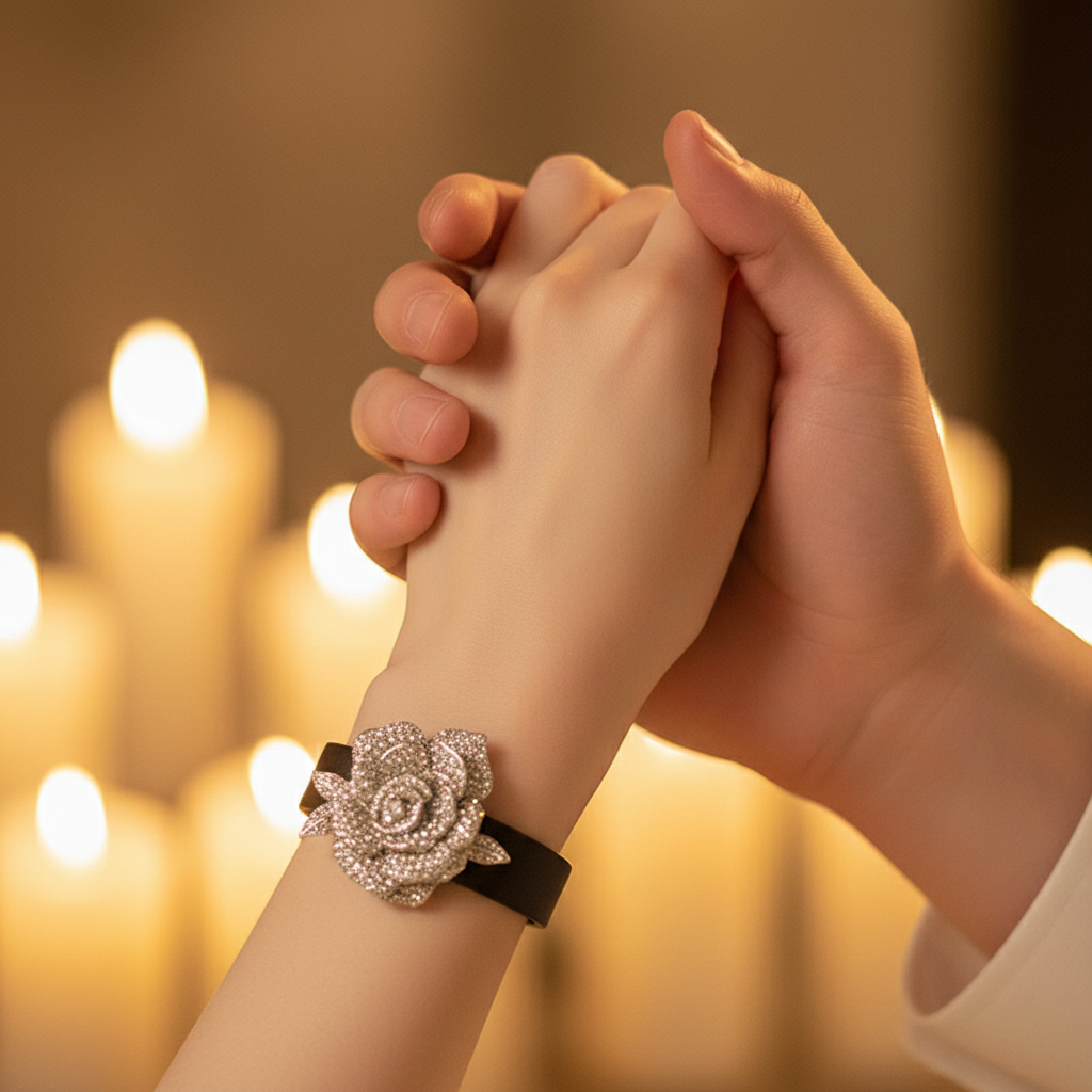 Romantic Couple Close-Up
