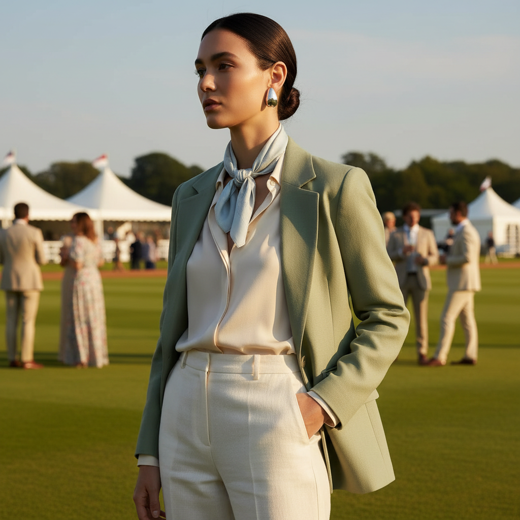 Silver Earrings - Polo Club Summer Afternoon