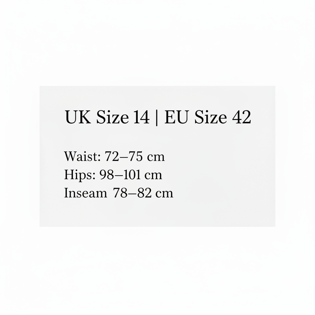 Size 14 Guide