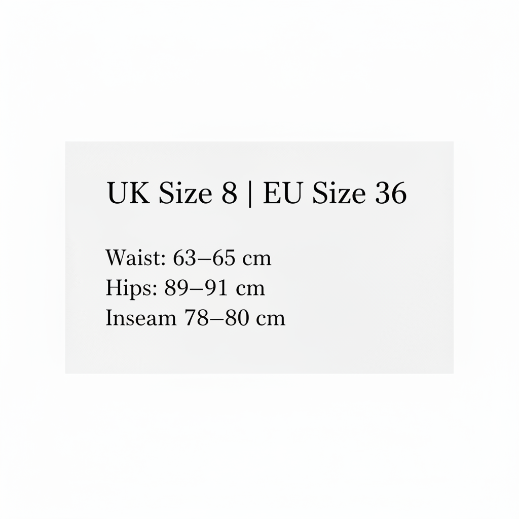 Size 8 Guide