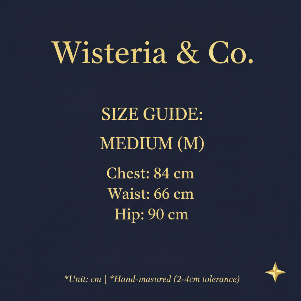 Size Guide M — Corrected