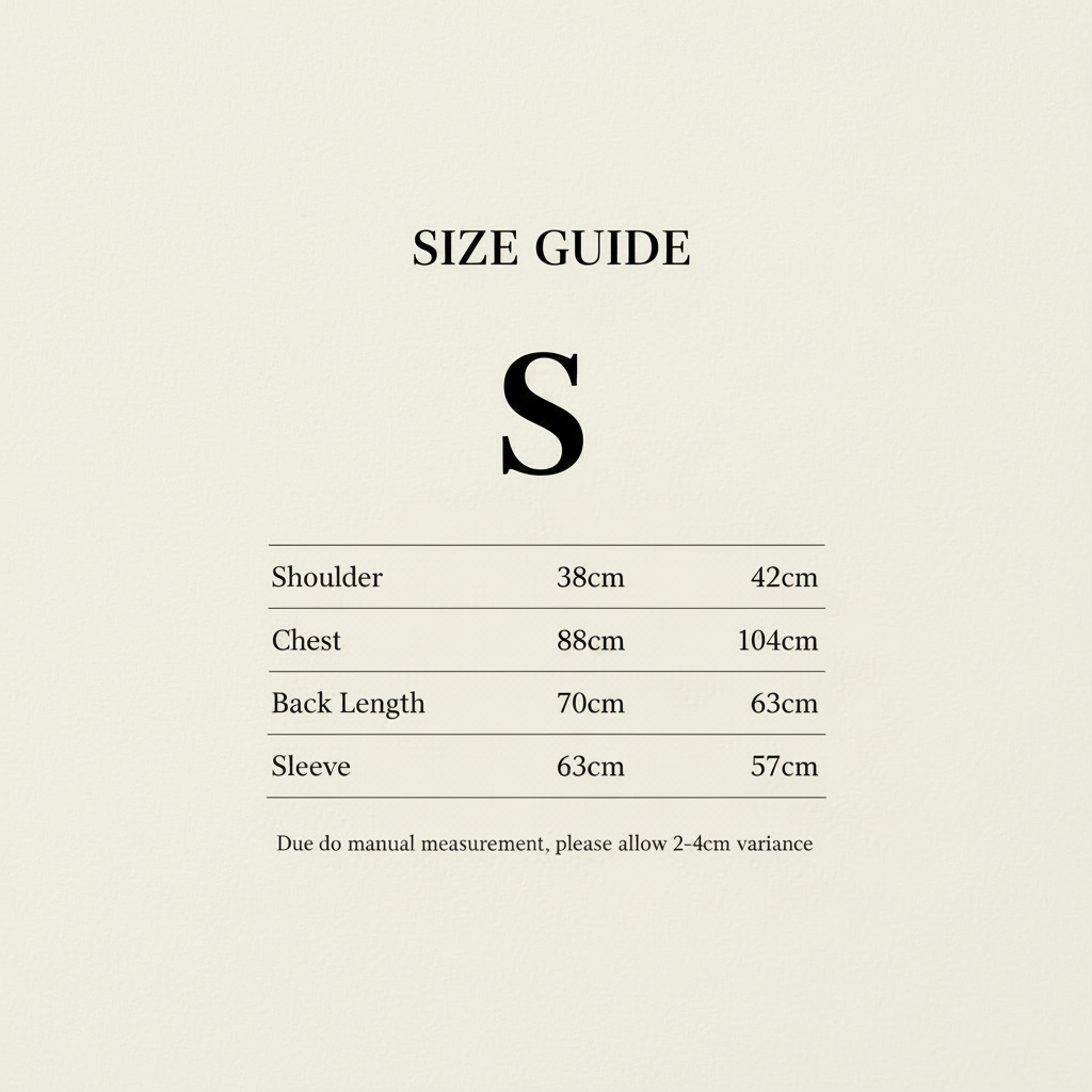 Size Guide S