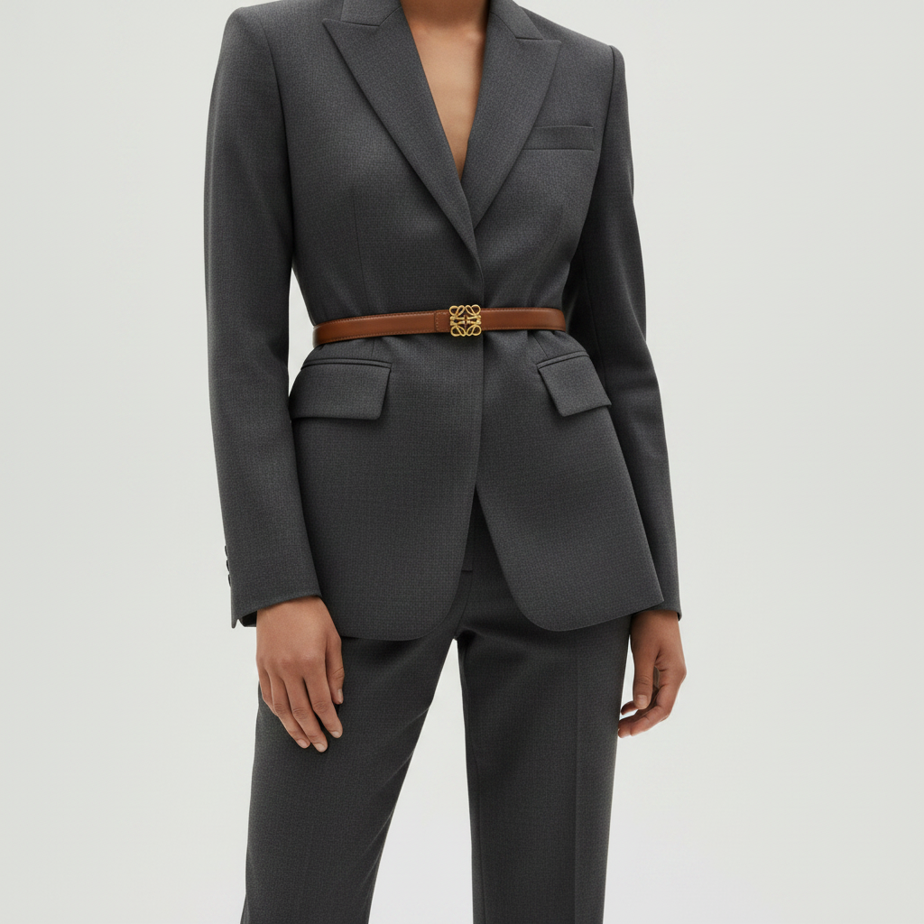 Tan Belt — Formal Executive Suit